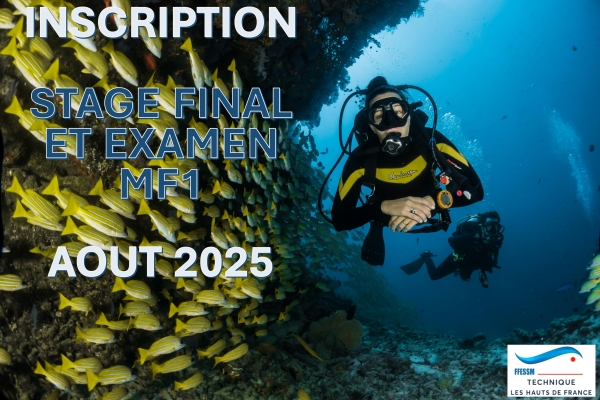 Stage Final et Examen MF1 - Août 2025