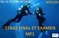 Stage Final et Examen MF1 - Niolon